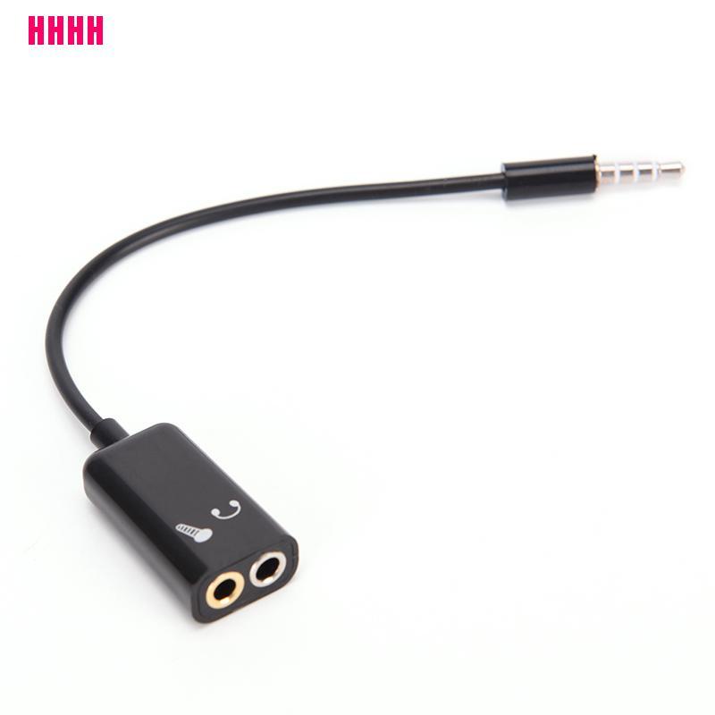 Cáp Chuyển Đổi Âm Thanh Hình Chữ Y Từ Giắc Cắm 3.5mm Sang Cổng Cắm Tai Nghe