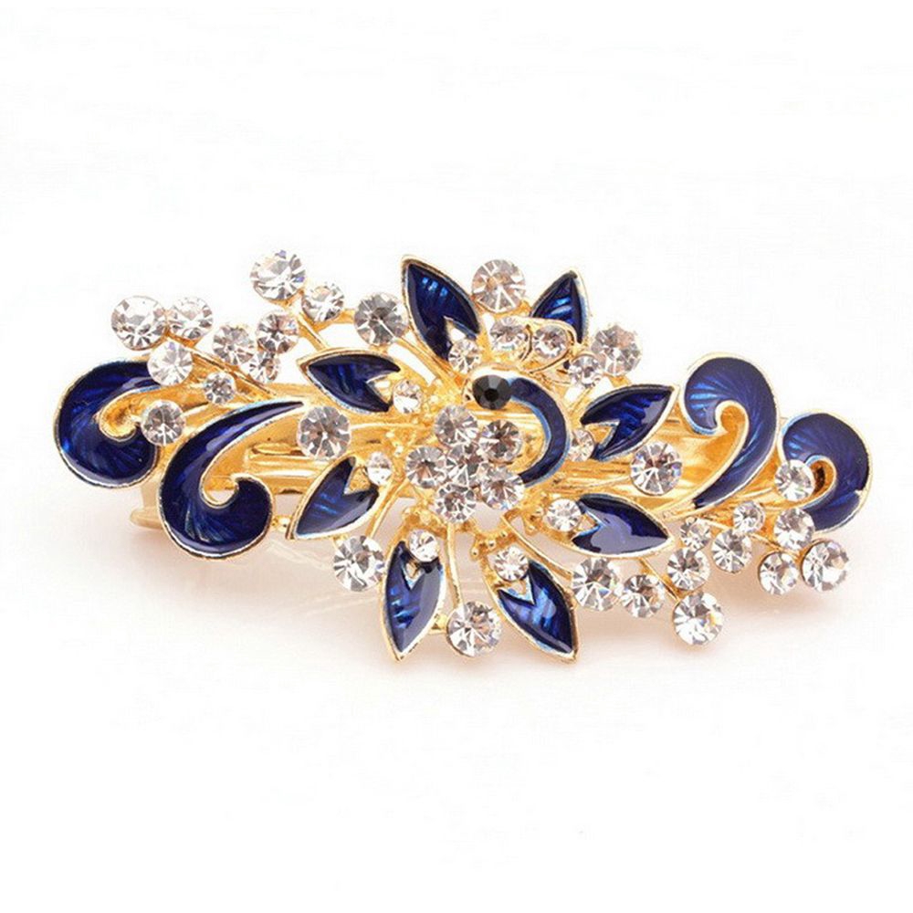 Kẹp tóc hình chim công dễ thương