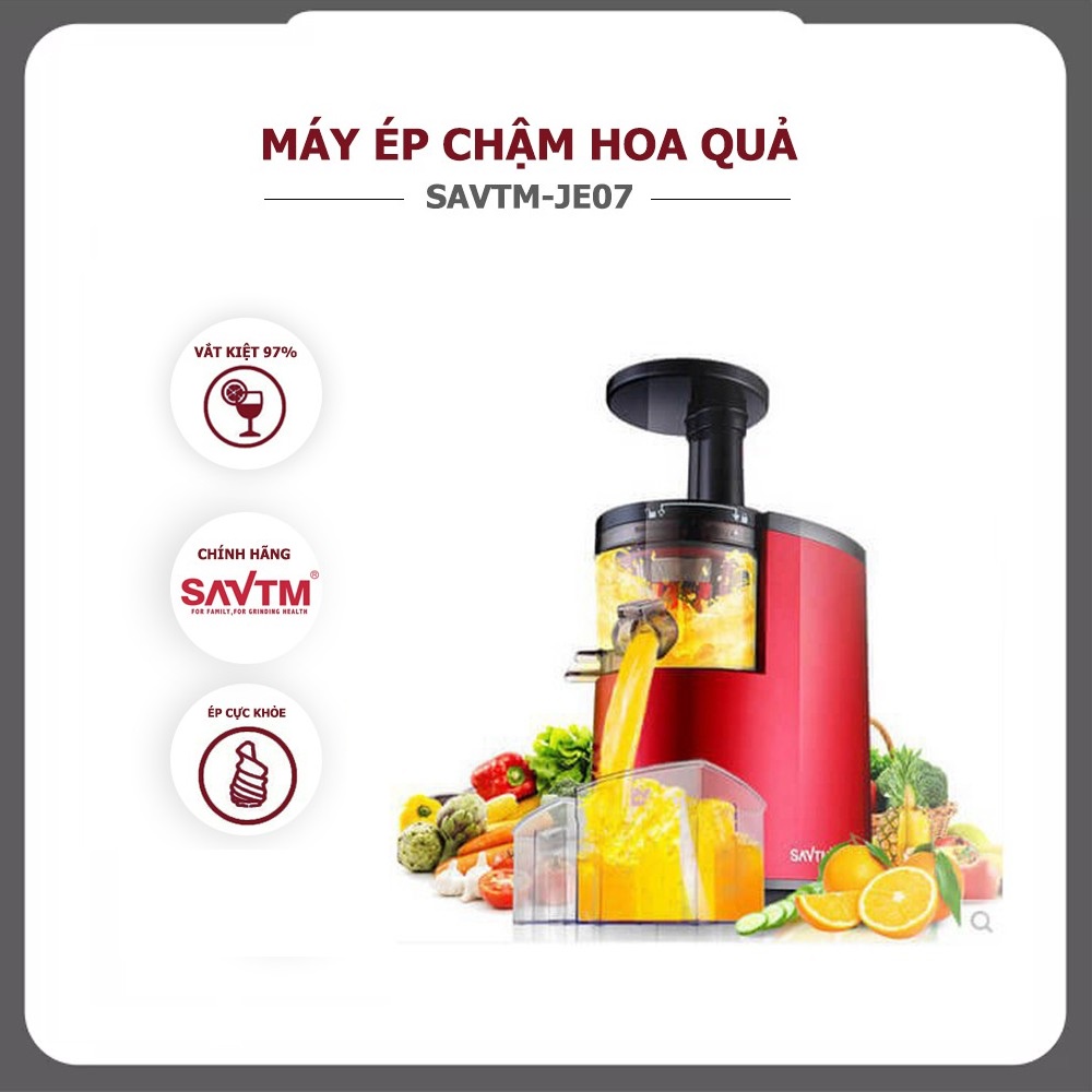 [Mã ELHA22 giảm 6% đơn 300K] MÁY ÉP CHẬM/ MÁY ÉP TRÁI CÂY HONGXIN RH-311/ SAVTM JE-07 [BẢO HÀNH 6 THÁNG]