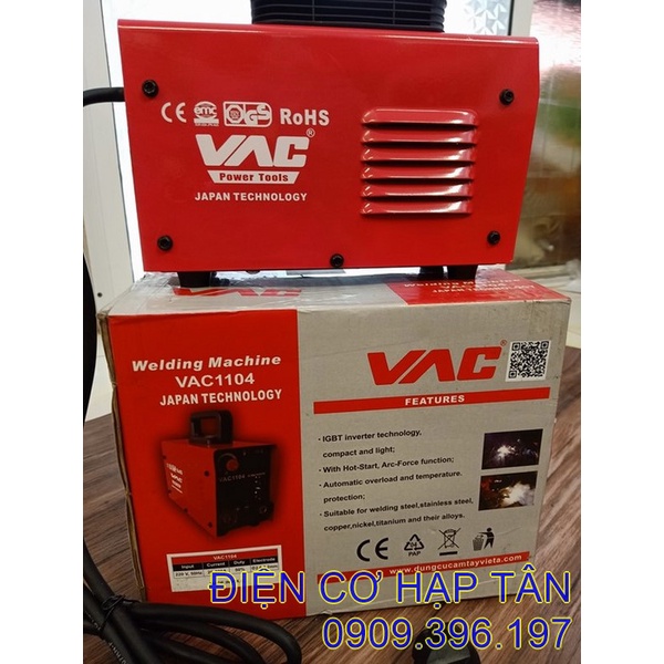 MÁY HÀN MINI SIÊU BỀN  - 200A  NHẬP KHẨU MALAYSIA - VAC