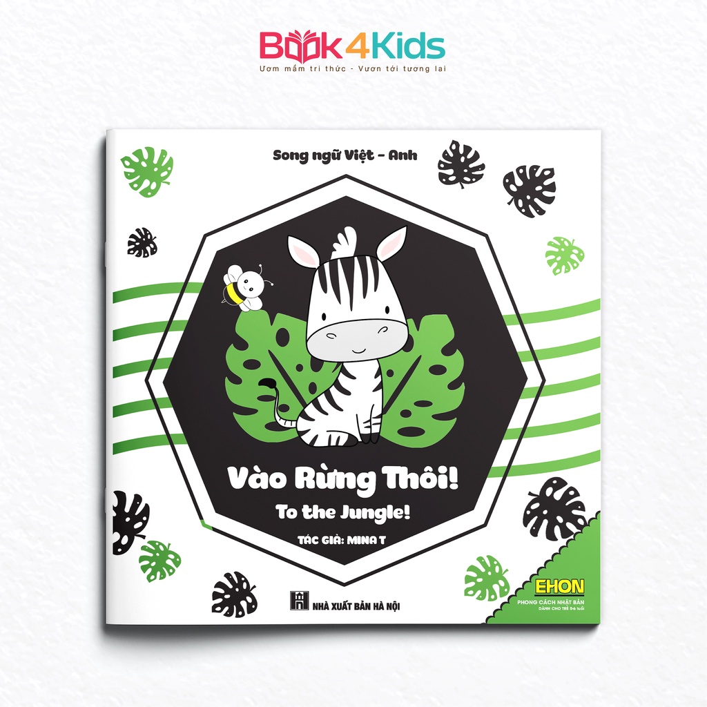 Sách - Ehon Kích Thích Thị Giác - Song ngữ Việt Anh