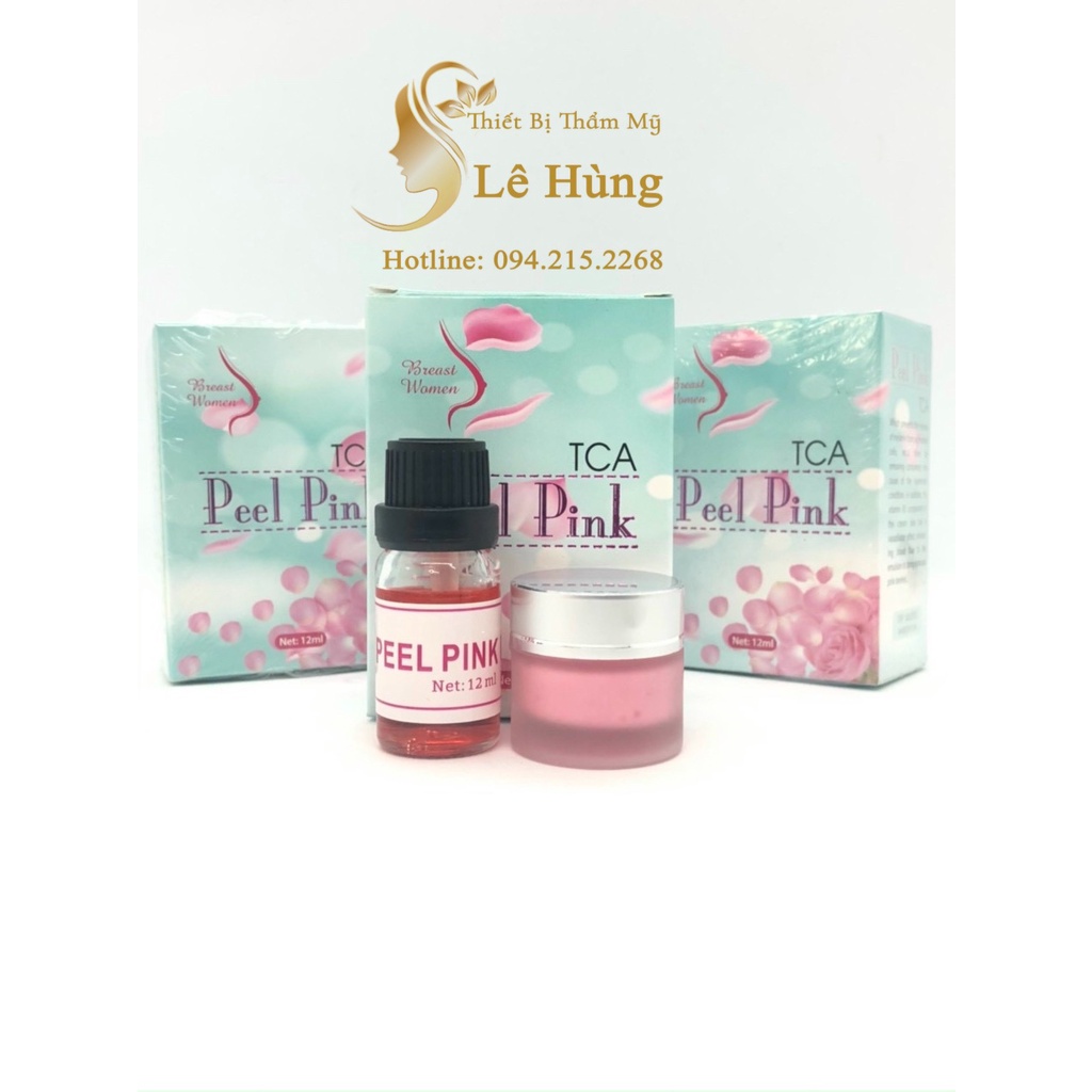 PEEL PINK TCA Hồng Nhũ Hoa  - Peel thâm nách, nhũ hoa, bẹn, mông...chuyên dùng cho spa và TMV hàng mới nhất 2022