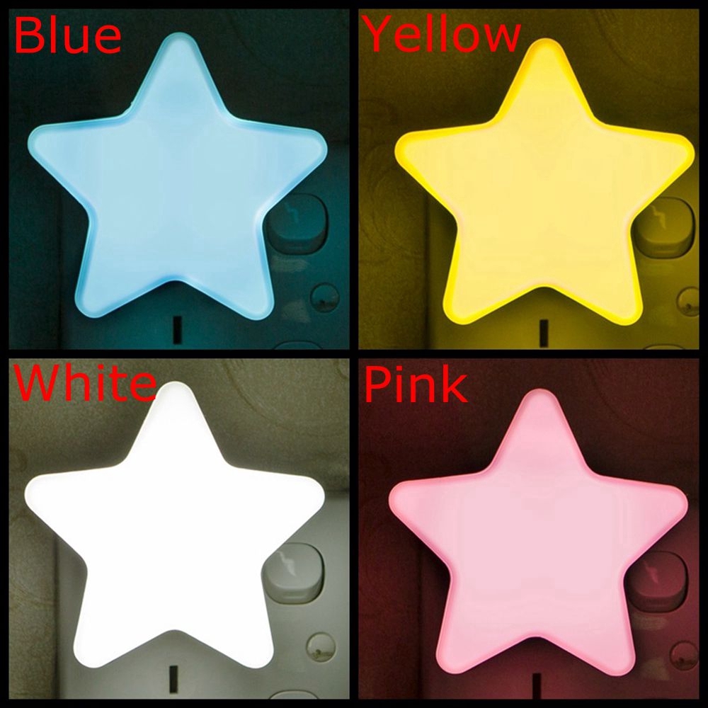 Đèn ngủ đèn LED hình ngôi sao có thể điều chỉnh độ sáng dành cho phòng ngủ trẻ em