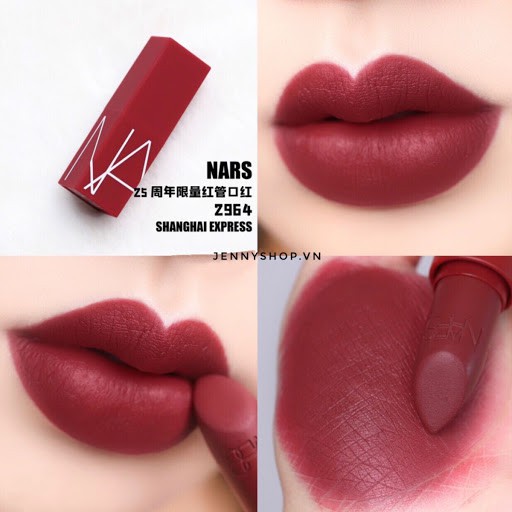 Son Môi Cao Cấp NARS  Hot 2021. cung cấp độ ẩm, ngăn ngừa tình trạng khô và nứt nẻ.