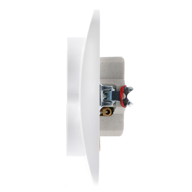 Ổ cắm nguồn ngoài nối đất kiểu EU 118x80mm 220V/16A