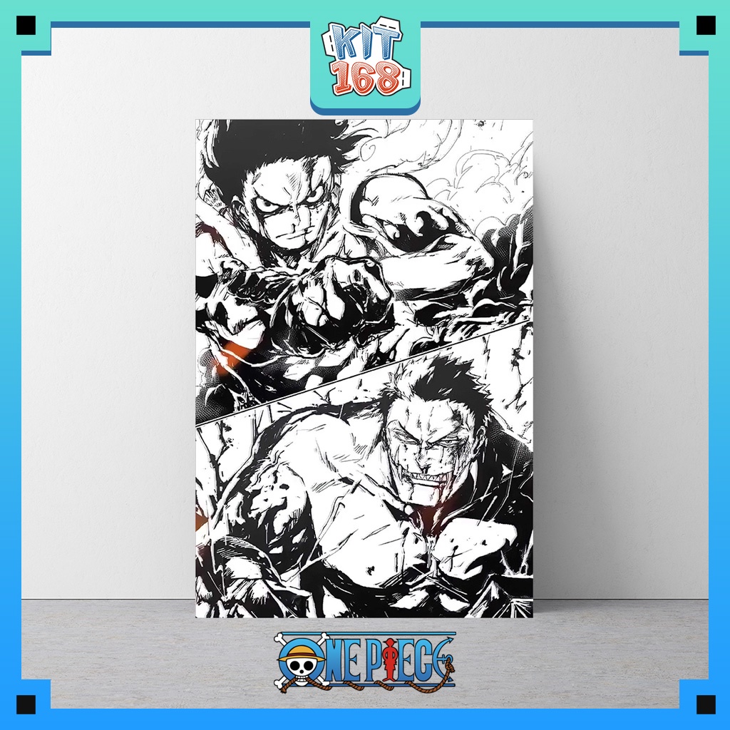 Poster Hình Luffy và Katakuri - One Piece (POSPIC-0098)