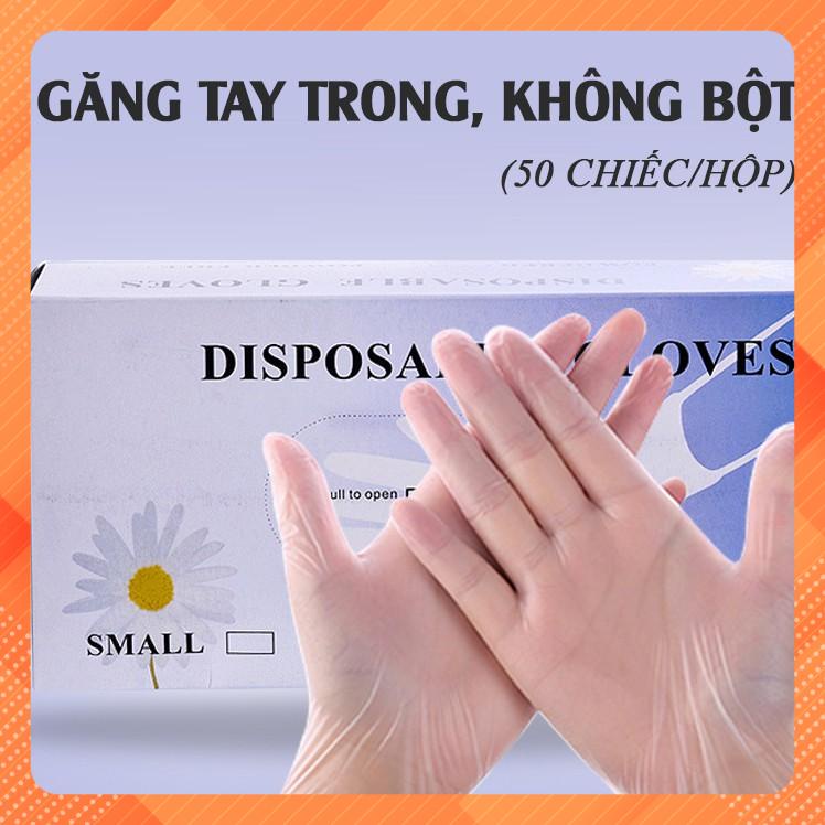 Găng Tay Trong Không Bột (Chuyên dùng trong phun xăm, spa ,thẩm mỹ viện)