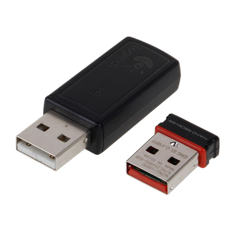 btsg* New Usb Receiver Wireless Receiver USB Adapter for Logitech Mouse Keyboard Connect