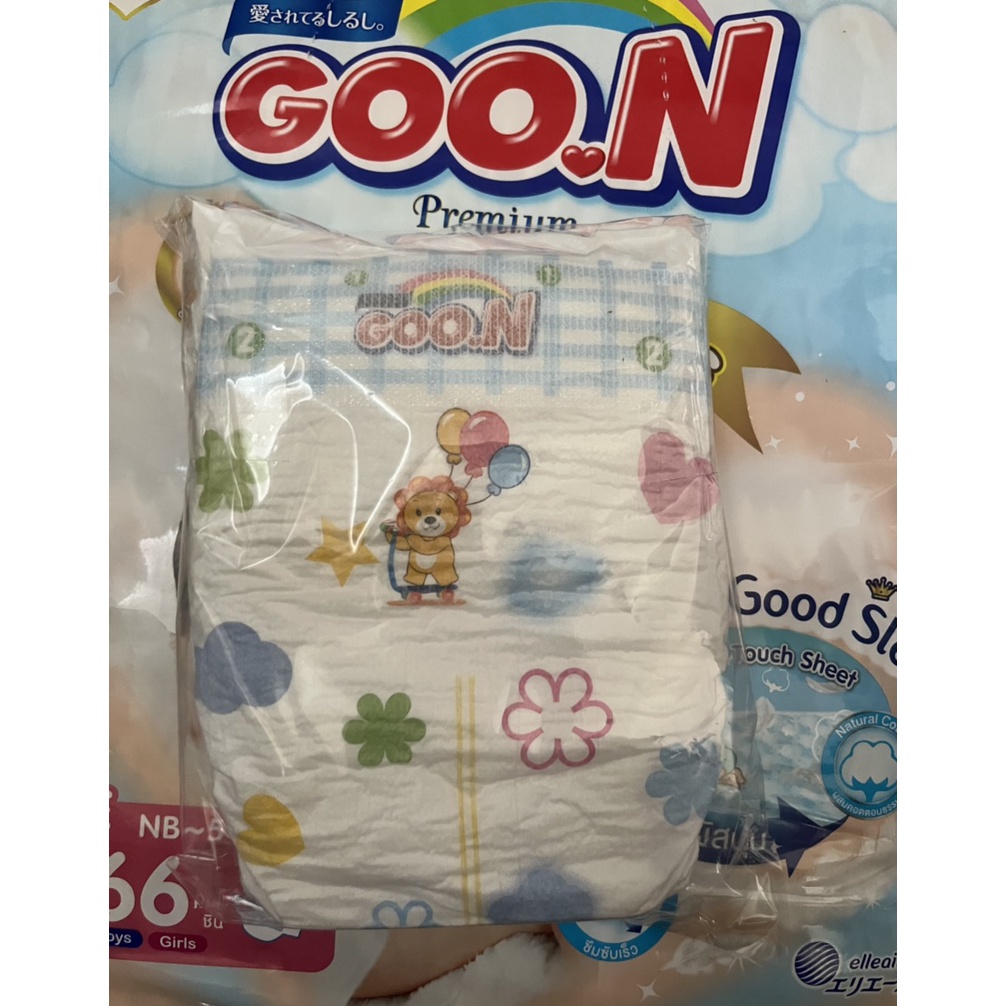 Tã dán Goon Moommy Kiss cho bé Newborn - NB 3 miếng cho bé &lt;5kg