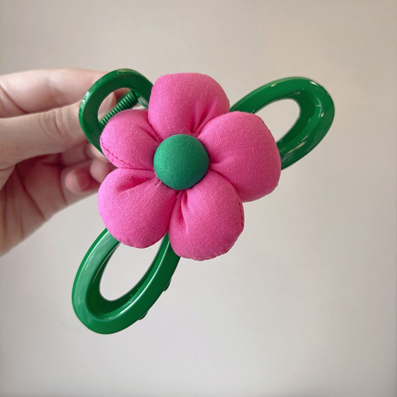 Kẹp Tóc Hình Cá Mập Đính Hoa Ngạc Nhiên Sáng Tạo Cho Nữ