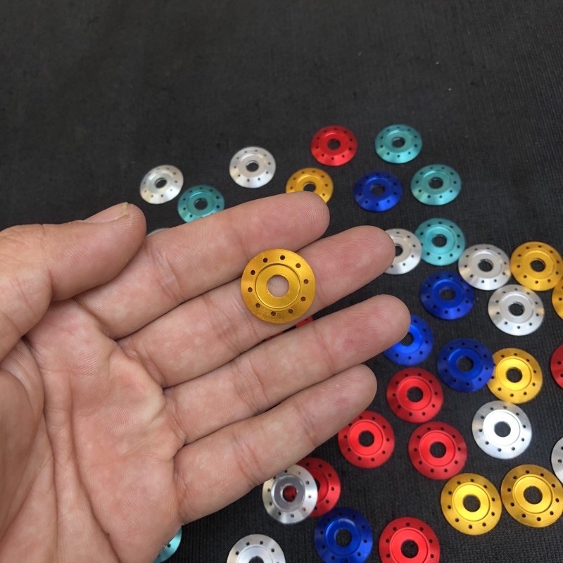 Lông Đền Nhôm Màu 6li