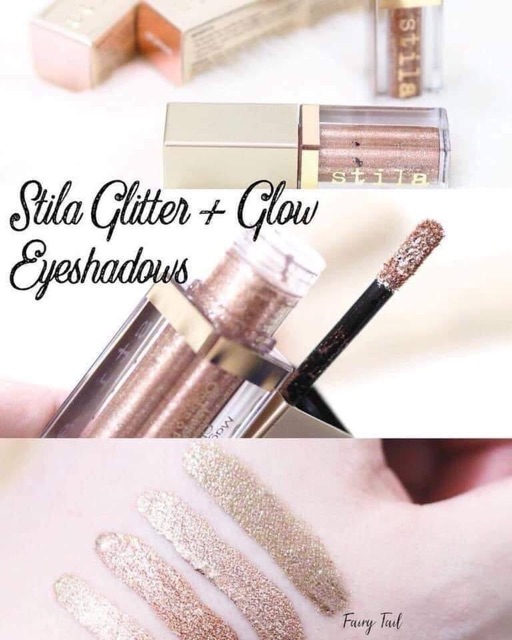 Nhũ Mắt- #Stila Glitter & Glow Liquid Eye Shadow 4,5g