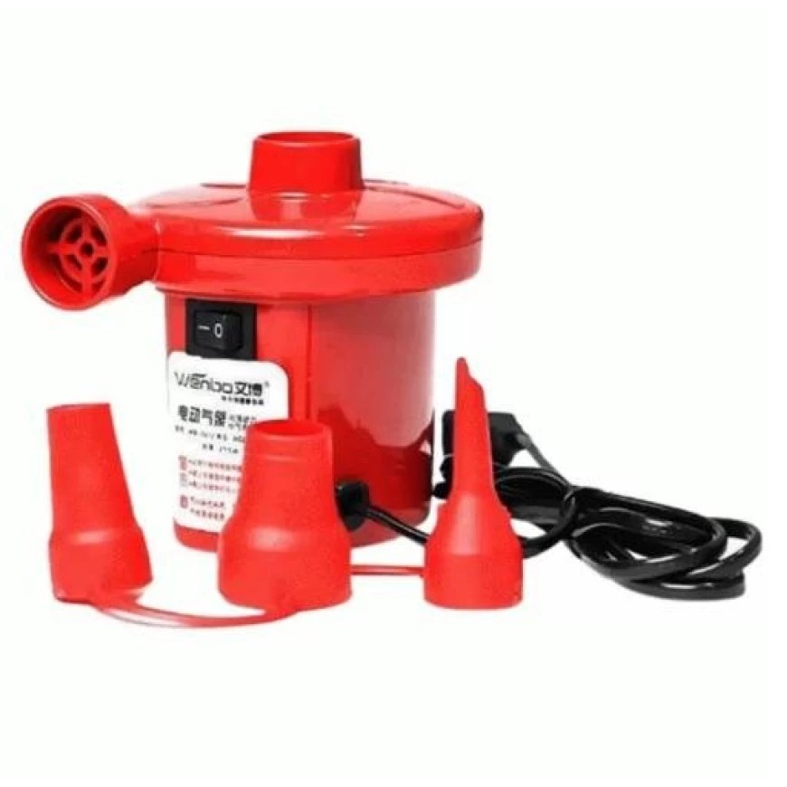 Bơm điện 2 chiều bơm và hút chân không (Đỏ Đen)