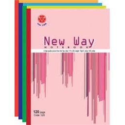 VỞ KẺ NGANG NEW WAY HẢI TIẾN 120 trang - New Way 120 -  Vở Hải Tiến