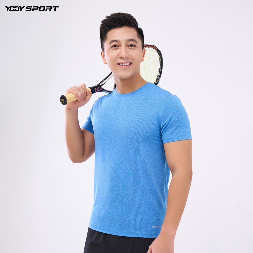 Áo tshirt thể thao YODY năng động ôm body co giãn tốt thoáng mát STM5073