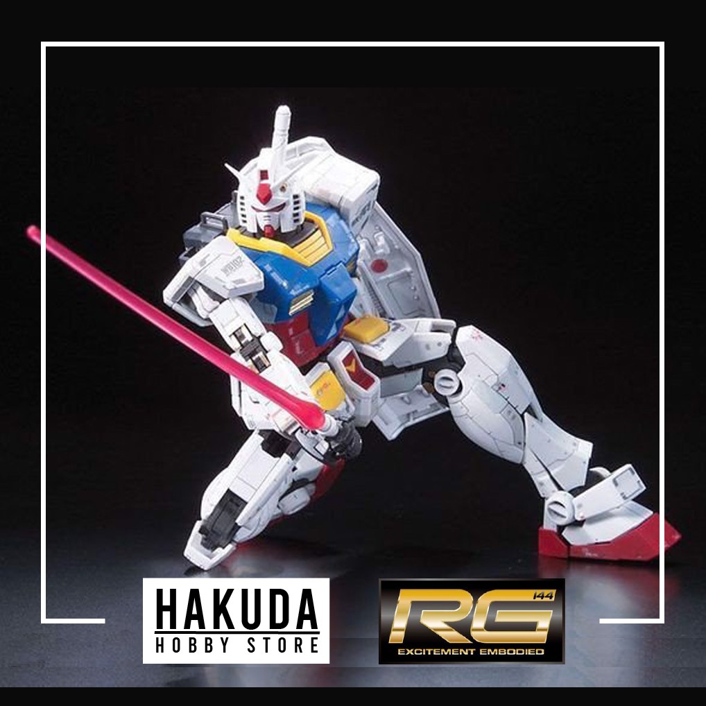 Mô hình RG 01 1/144 RX78 2 RX 78-2 - Chính hãng Bandai Nhật Bản