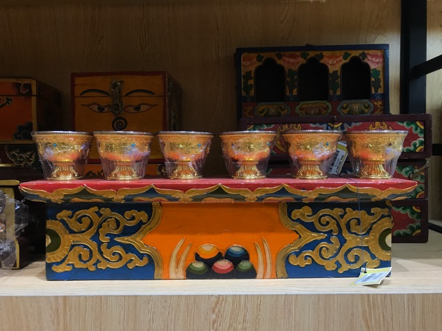 [PHÁP BẢO MINH CHÂU] Kệ gỗ Nepal 10cm x 10cm x 39cm