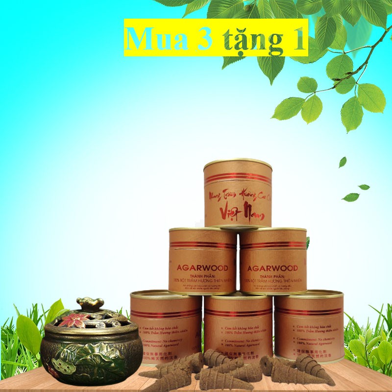 Nụ trầm hương - Trầm hương cao cấp 100% nguyên chất không hóa chất