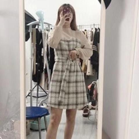 Đầm tay dài ôm eo kiểu Pháp phong cách retro 2021 mới