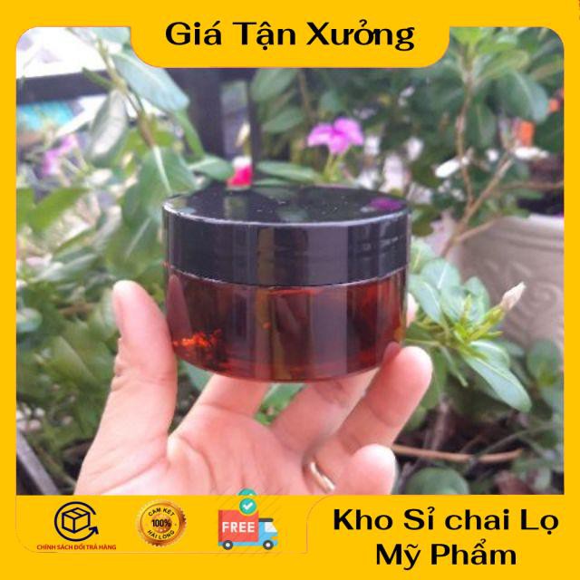 Hủ Đựng Kem ❤ TRÙM SỈ ❤ Hũ nhựa pet 100g đựng mỹ phẩm, thực phẩm, đồ khô, ngũ cốc