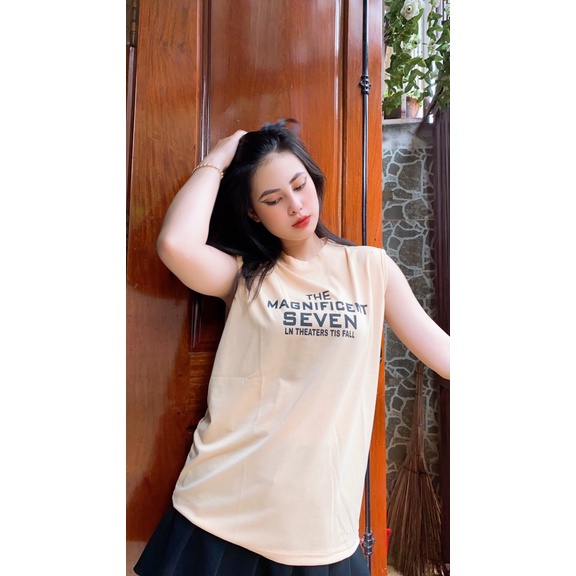 ÁO THUN BA LỖ UNISEX FORM RỘNG SÁT NÁCH CÁ TÍNH  - ĐĂNG QUANG FASHION