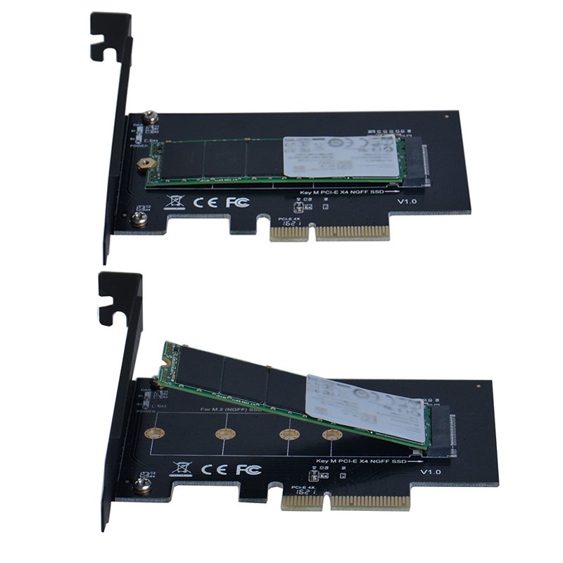 Khe gắn thẻ chuyển đổi PCI-Express PCI-E 3.0 X4 sang M.2 NGFF M M2 Nvme PCIE SSD Ri | BigBuy360 - bigbuy360.vn