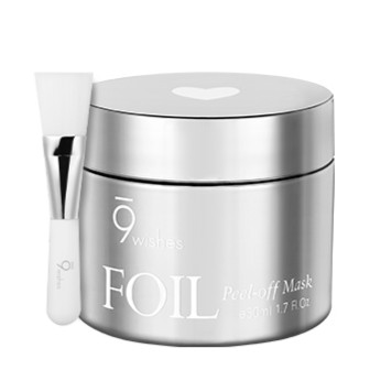 9 Wishes Foil Peel-off Mask Silver 50ml
