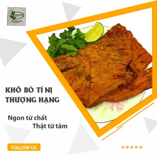 500g Khô Bò Miếng Thượng Hạng Được Làm Từ Thịt Bò Tươi Nguyên Chất
