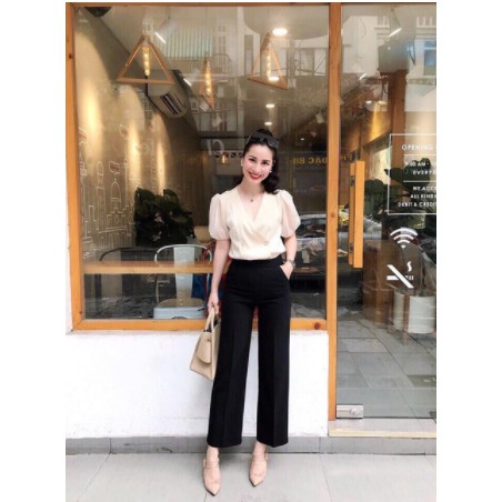 [HÀNG XƯỞNG GIÁ SỈ] Quần Suông Thời Trang Nữ Đep Dáng Dài💞 Quần Ống Rộng Phom Chuẩn Phong Cách Hàn Quốc | BigBuy360 - bigbuy360.vn