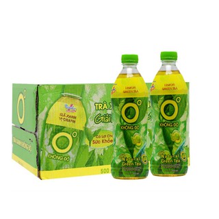 Thùng 24 chai trà xanh Không Độ 455ml