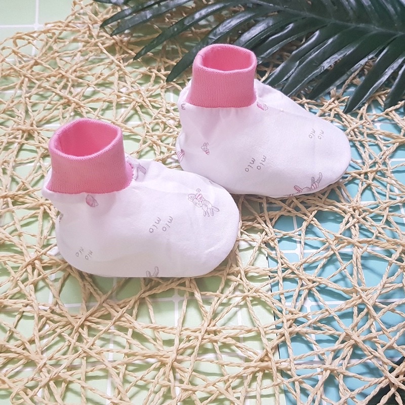 Bao tay/ bao chân Mio cotton siêu mềm cho bé sơ sinh