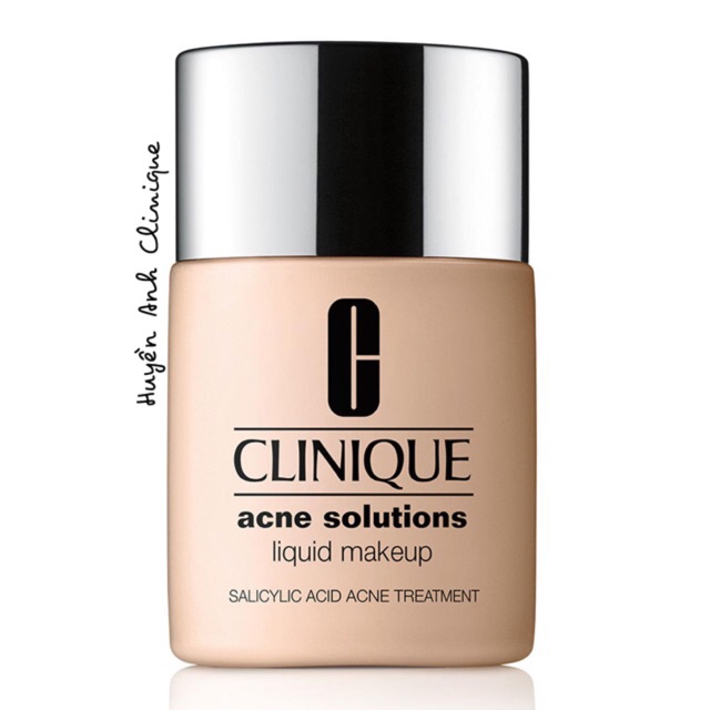 Kem nền Clinique Acne Solutions Liquid Makeup – Không gây mụn cho làn da dầu, nhạy cảm