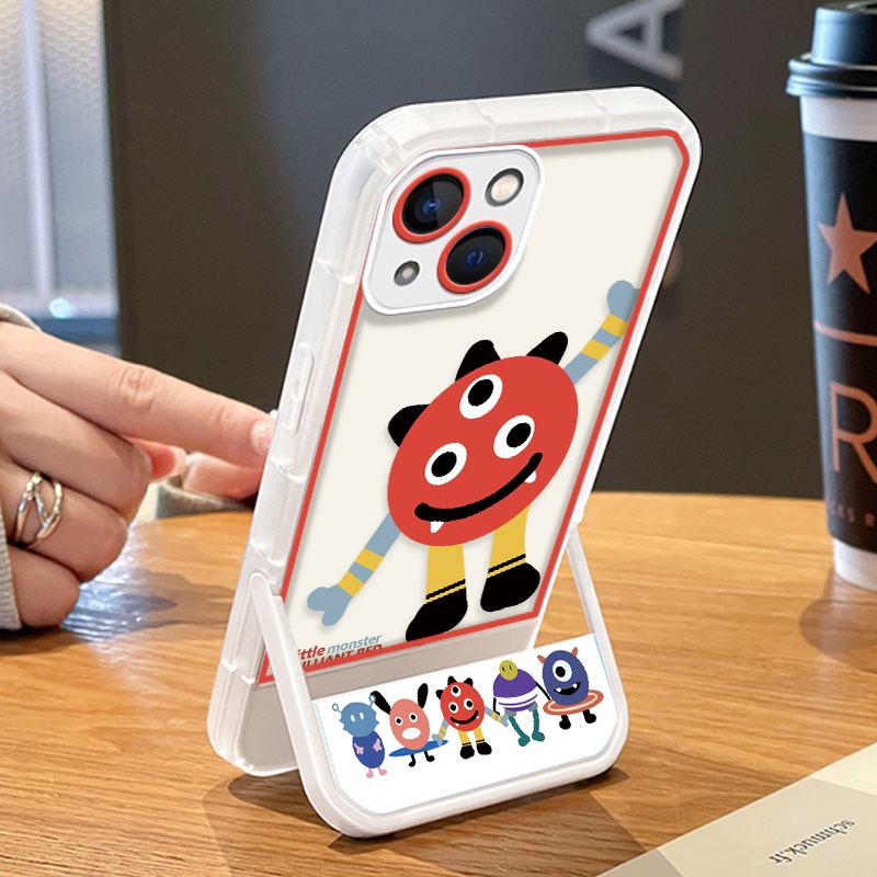 Ốp Điện Thoại TPU Silicon Mềm Trong Suốt Chống Sốc Có Giá Đỡ Cho Iphone 13 12 11 Pro Max 8 7 Plus X XR XS 6 6S SE 2020