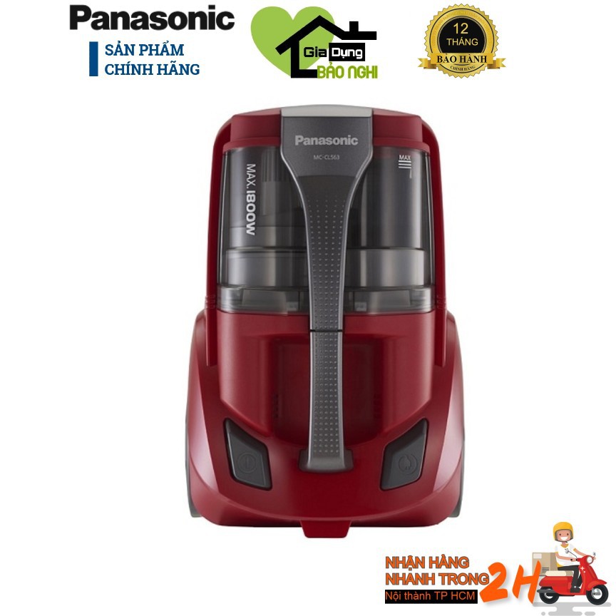 Máy hút bụi Panasonic PAHB-MC-CL563RN46 (1800W) - Hàng chính hãng