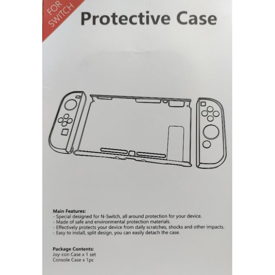 Protective Case - Vỏ bảo vệ bộ điều khiển NS Switch