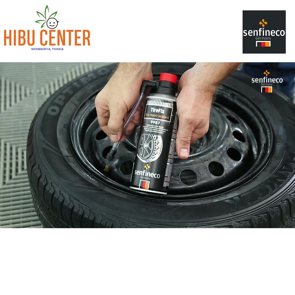 (Hữu Ích) Keo Vá Lốp Senfineco Tire Fix Tire Repair Sealant 450ML 9987 – Hàng Chính Hãng – HIBUCENTER