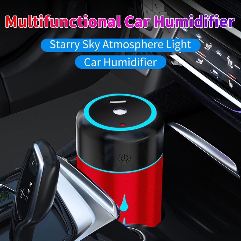 Máy Phun Sương Tạo Độ Ẩm Không Khí Dung Tích Lớn 285ML Cổng Sạc USB