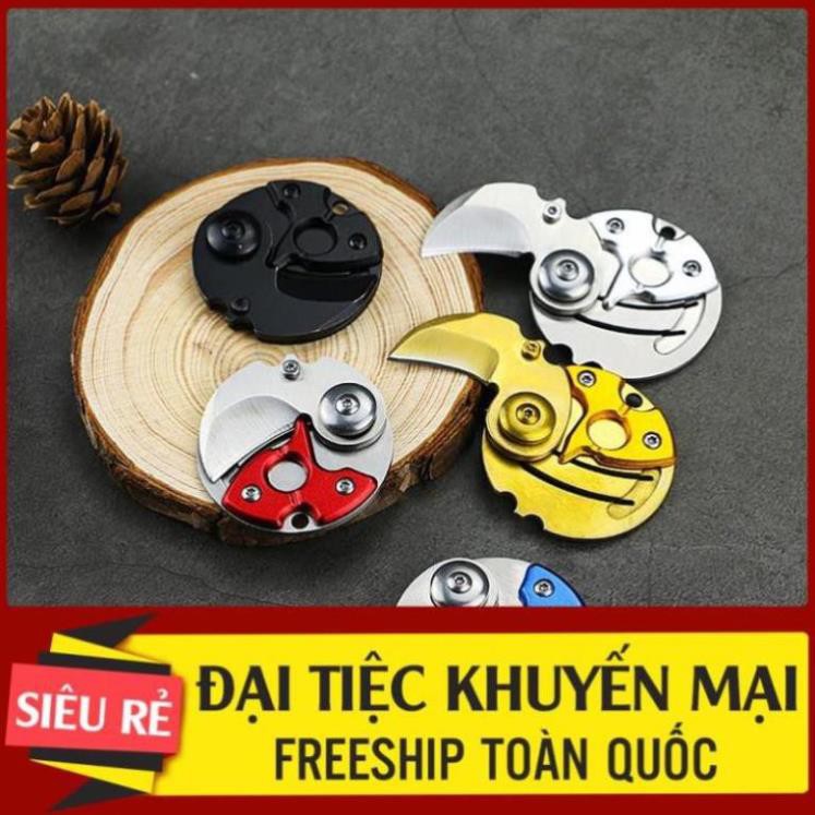 Dao Phượt Tròn - Treo Móc Khó - Thép Không Gỉ