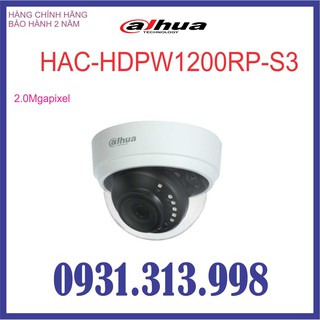 Camera hd-cvi dahua hac-hdpw1200rp-s3
