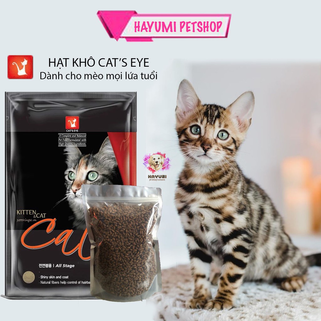 HẠT KHÔ CAT’S EYES GÓI 1,5KG - THỨC ĂN DÀNH CHO MÈO - CATEYE - CATEYES