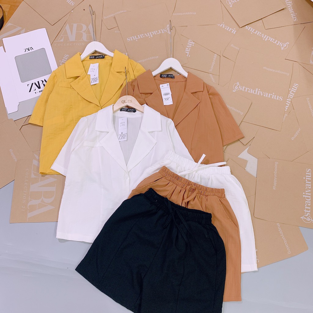 BNU222 - SET VEST CỘC NGẮN 3 MÀU CHO NỮ | BigBuy360 - bigbuy360.vn