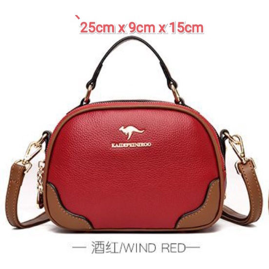 Túi xách nữ thời trang mẫu mới 6 màu Kangaroo M5872