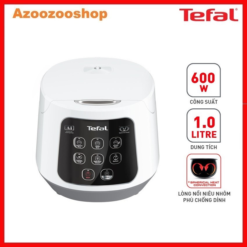 Nồi cơm điện Tefal Easy Rice Compact RK730168 - 600W, 1L