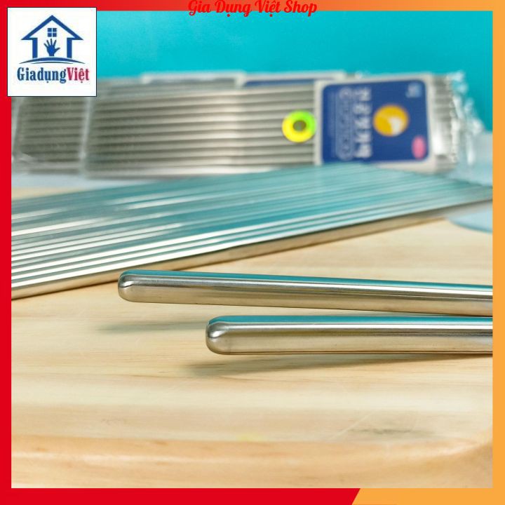 SET 10 ĐÔI ĐŨA INOX CHÂN KHÔNG GGOMI HÀN QUỐC