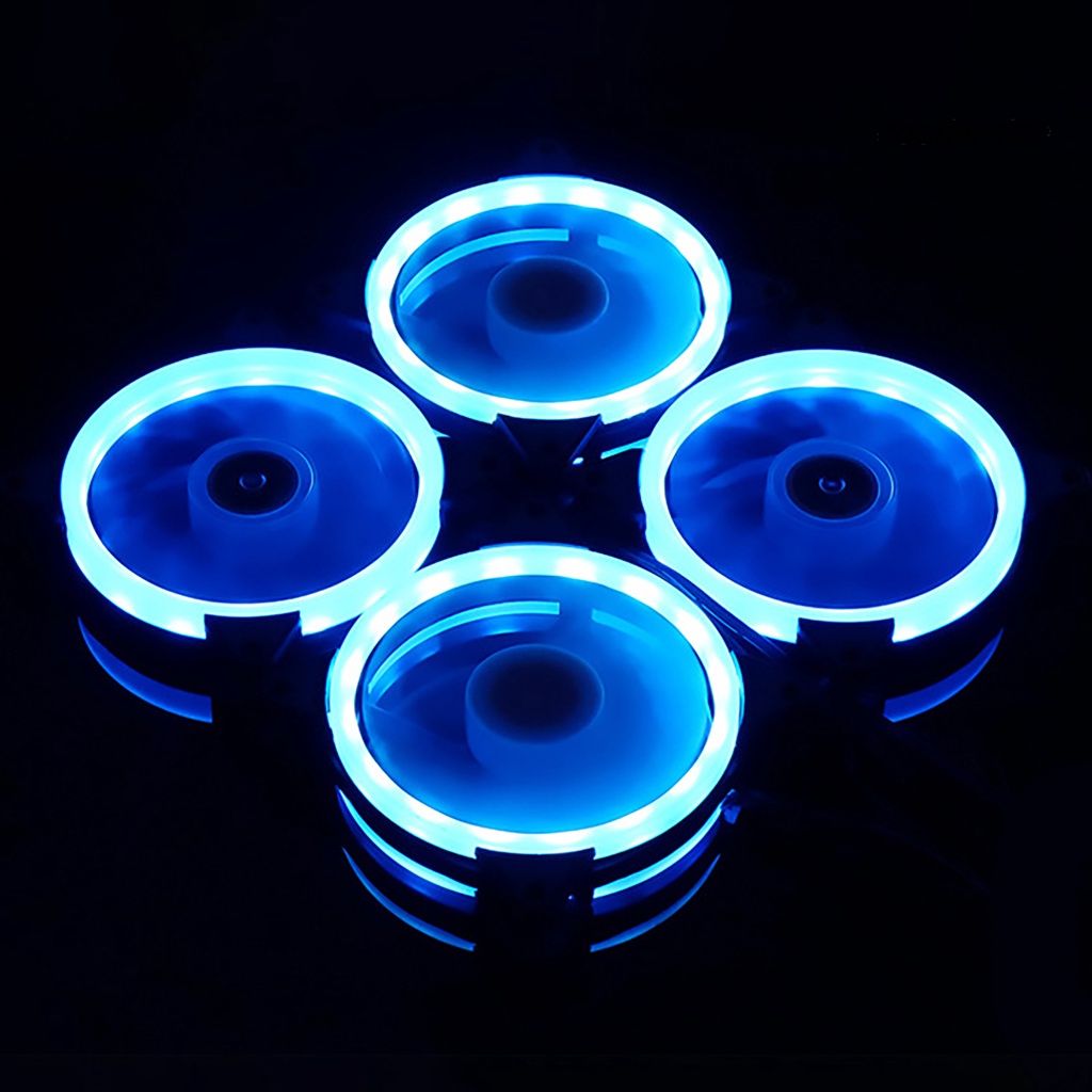 Quạt tản nhiệt có đèn RGB 12cm không gây tiếng ồn cho PC