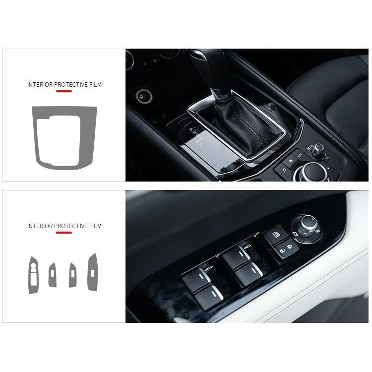 2017-2025 Mazda CX-5 KF Phim bảo vệ PPF Miếng dán cho bề mặt đàn Piano màu đen CX5