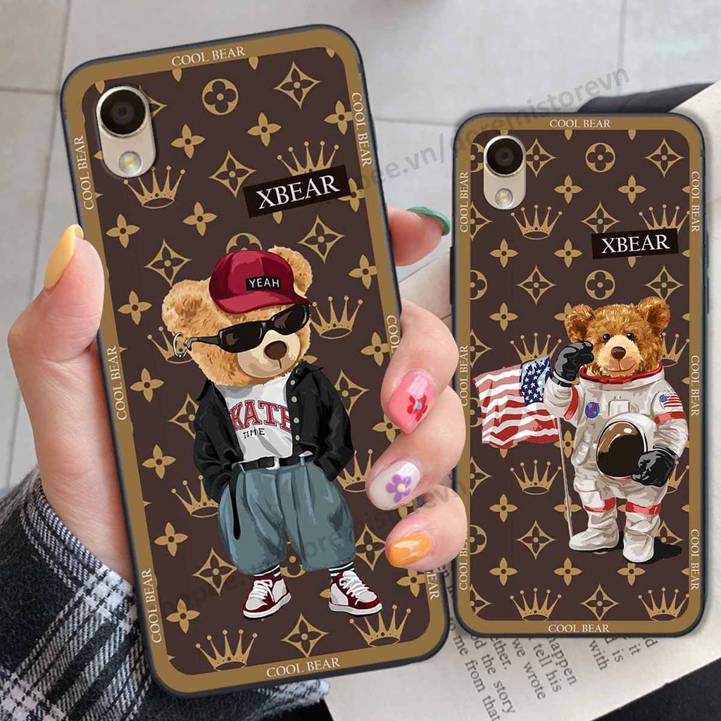 Ốp Oppo A37 / Neo 9 / F1 Plus cool cat dor@emon, cute bear, thương hiệu phong cách ốp lưng cao cấp