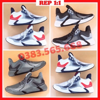 Giày thể thao, giày sneaker alphabounce 2020 trắng đỏ, đen trắng, xám trắng bản cao cấp