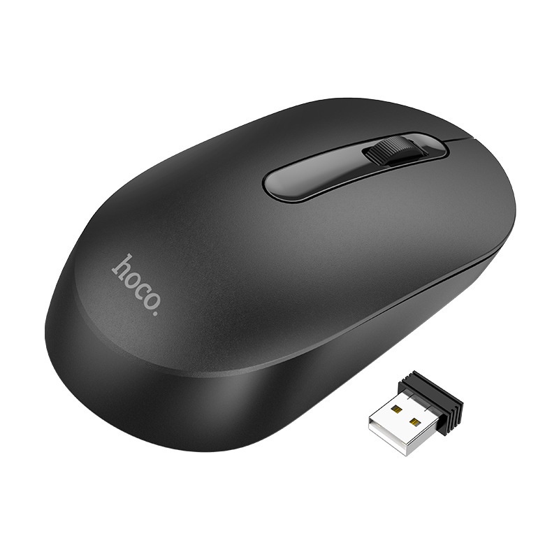 [𝑯𝒂̀𝒏𝒈 𝑿𝒊̣𝒏] Chuột Không Dây Hoco GM14 Chính Hãng 1200DPI - Mouse Wireless - Bảo hành 12 tháng