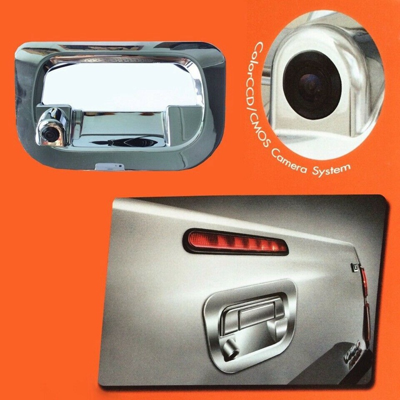 Đối với Toyota Hilux 2005-2014 Tay nắm cửa sau Camera chiếu hậu Camera dự phòng Camera lùi đỗ xe lùi